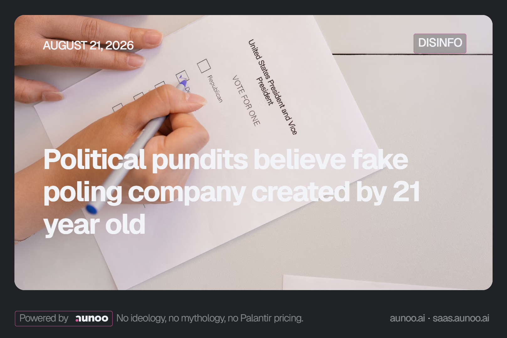 Disinformation & Influence Operations Weekly